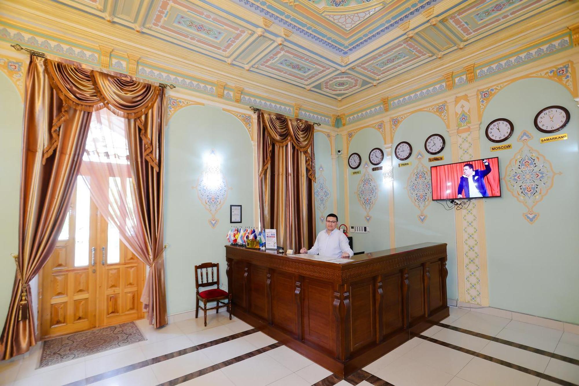 Hotel Yangi Sharq Samarkanda Zewnętrze zdjęcie